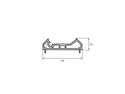 Переходник трубы SL 70 мм белый