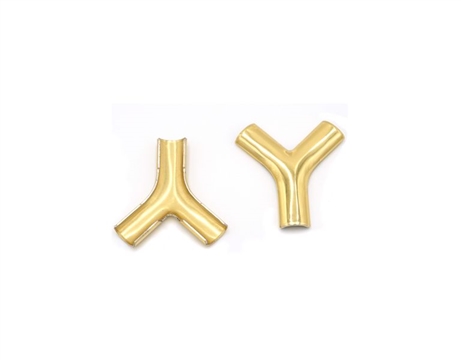 Соединение Y FBS золотое алюминиевое