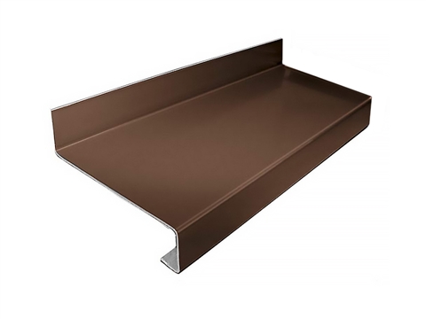 Отлив 360 мм (алюминий) коричневый