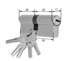 Цилиндр профильный 5 ключей DORMA CBR-1 40-45 мм