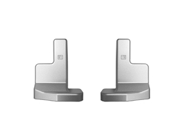 Комплект декор. накладок комплекта тележек FS серебристый, Узел D