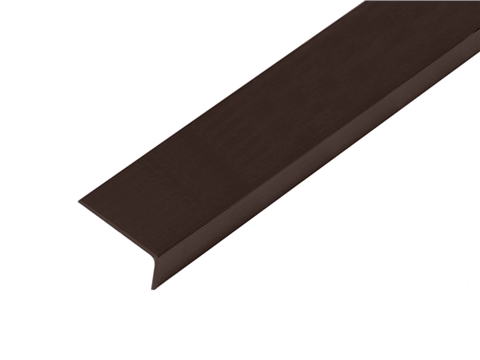 Уголок дополнительный коричневый RAL8017 (1,9 м)