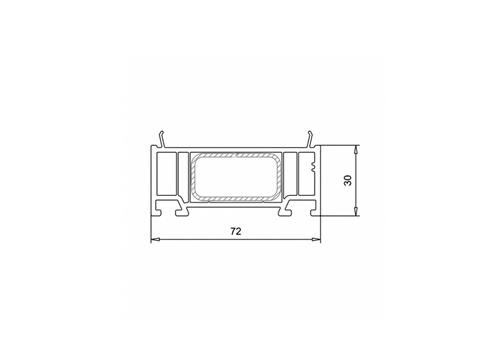 Расширитель VEKA WHS 72-30 мм белый