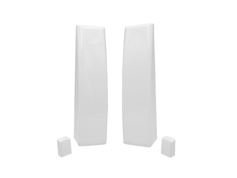 Комплект декор. накладок PSK COMFORT Soft белый RAL9003