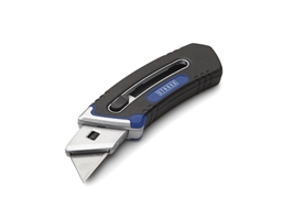 Нож строительный STROXX с резиновой ручкой для лезвий 62-19 мм