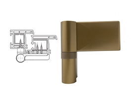 Петля дверная STROXX DHV 140 кг 15-20 мм бронзовая F4