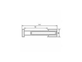 Соединитель статический VEKA SL70 25-111 мм белый