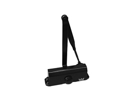 Доводчик Dorma TS 77 EN 3 с тягой черный