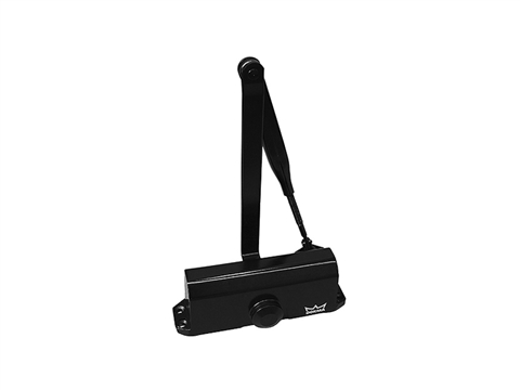 Доводчик Dorma TS 77 EN 3 с тягой черный