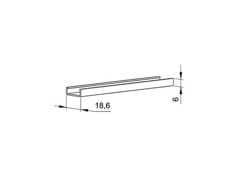 Профиль основной PDMPH-02 белый