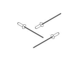 Заклепка PN2,4X6-00 некрашеная