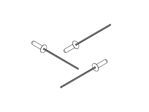 Заклепка PN2,4X6-00 некрашеная