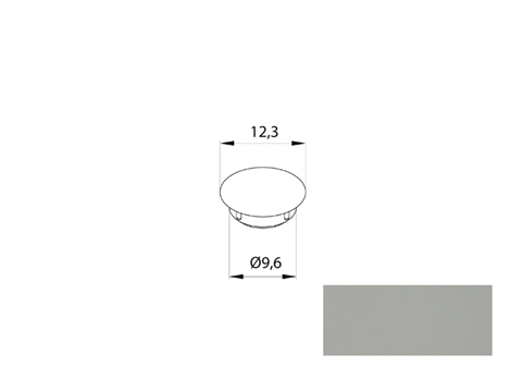 Накладка ПВХ ZP10-3,5-03 серый