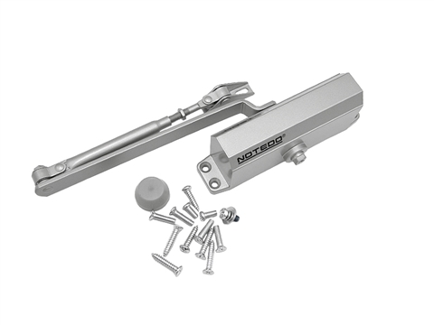 Доводчик NOTEDO DC-070-I EN 2-3 70 кг серебристый