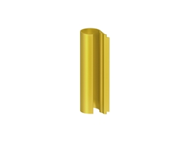 Накладка декор. ножничной петли золотая NEW