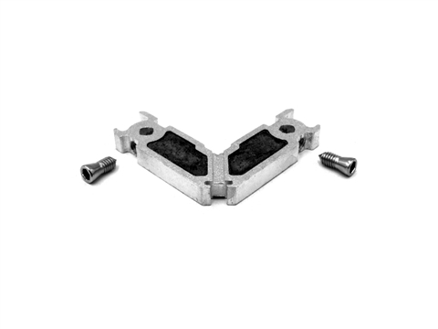 Сухарь стяжной створка 73 мм aluform WD 74 13,6х5,9/37,4*5,0 мм (1)