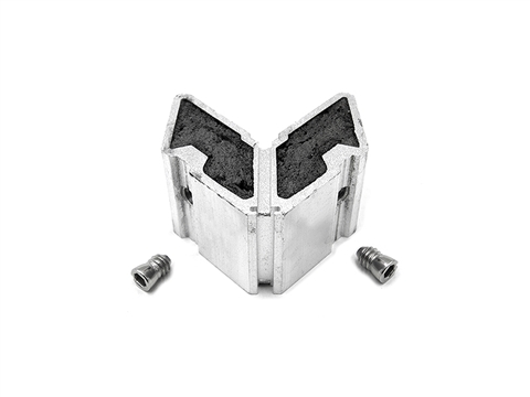 Сухарь стяжной створка 73 мм aluform WD 74 20,7х31,5/32,3*7,0 мм (2)