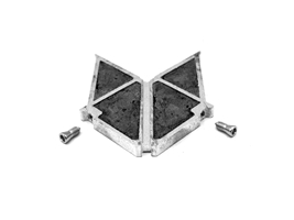 Сухарь стяжной створка 98 мм aluform WD 74 38,1х5,9/40,6*5,0 мм (1)