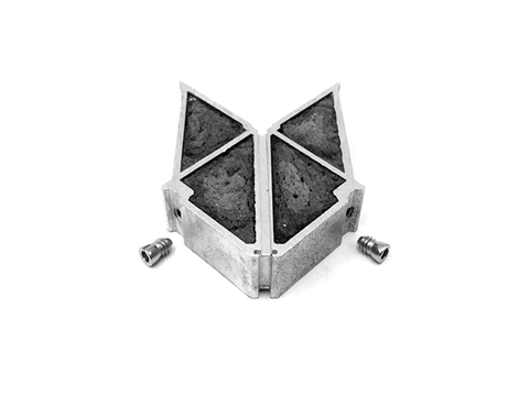 Сухарь стяжной створка 94Т мм aluform WD 74 44,6х21,1/45,1*7,0 мм (1)