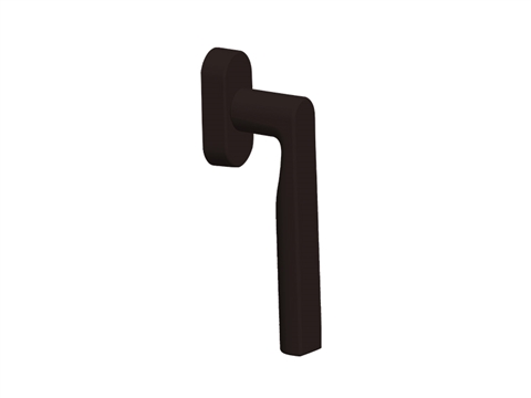 Ручка оконная Stroxx LBS дизайн Secustik коричневая RAL8017
