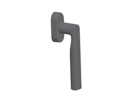 Ручка оконная Stroxx LBS дизайн Secustik серая RAL9007