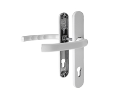 Гарнитур дверной нажимной Stroxx Q дизайн 92-35 мм белый RAL9016