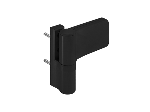 Петля дверная Stroxx STV 140 кг 15-20 мм черная RAL9005