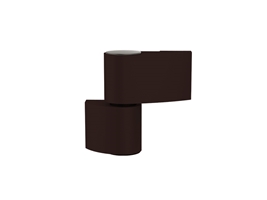 Петля дверная 2-х секционная Stroxx Libra VX коричневая RAL8017