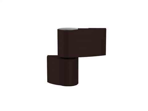 Петля дверная 2-х секционная Stroxx Libra VX коричневая RAL8017