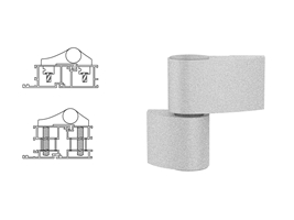 Петля дверная 2-х секционная Stroxx Libra VX некрашеная