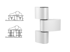 Петля дверная 3-х секционная Stroxx Libra VX белая RAL9016