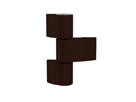 Петля дверная 3-х секционная Stroxx Libra VX коричневая RAL8017