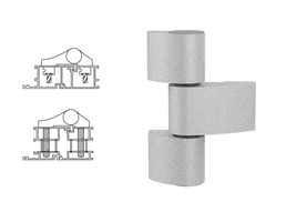 Петля дверная 3-х секционная Stroxx Libra VX некрашеная