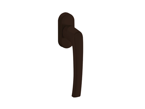 Ручка оконная Stroxx R дизайн 37 мм коричневая RAL8017