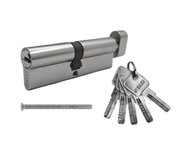 Цилиндр профильный 5 ключей Stroxx 45-45T мм с вертушкой