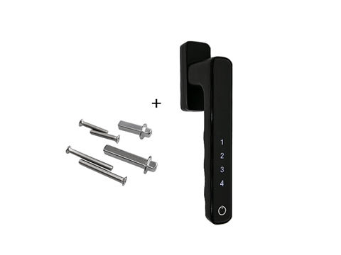 Ручка оконная Smart P 25/40 мм черная RAL9005