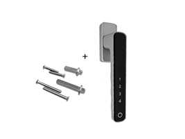 Ручка оконная Smart P 25/40 мм серебристая