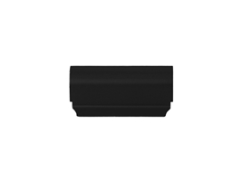 Накладка декор. W KF черная RAL9005