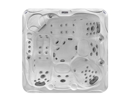 Гидромассажный бассейн Stroxx Spa-Ruby тент серый #03, покрытие шероховатое, серебристо-белый #07