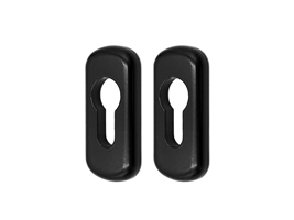 Накладки на цилиндр двусторонние Stroxx MIA черный RAL9005