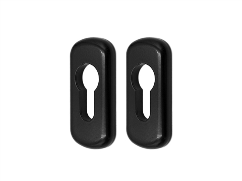 Накладки на цилиндр двусторонние Stroxx MIA черный RAL9005