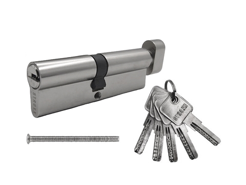 Цилиндр профильный 5 ключей Stroxx 80-50T мм с вертушкой