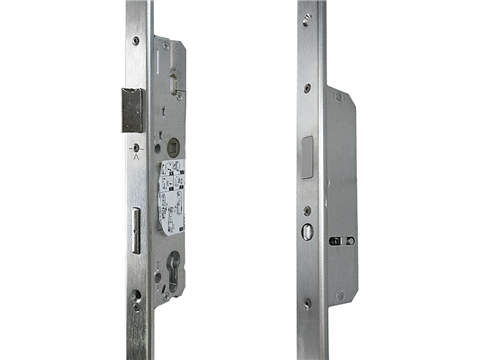 Замок многозапорный KFV AS4350 два штыря P6-24 S 35-92-8 B001 (1880-2170) U штульп-привод от ручки