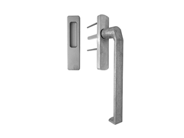 Ручка + ручка-ракушка для HS портала без отверстия под цилиндр комплект некрашенный STROXX