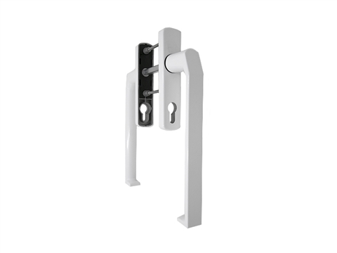 Гарнитур для HS портала под цилиндр комплект белый RAL9016 STROXX
