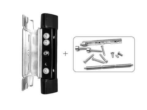 Петля дверная Stroxx роллерная ПВХ 13 мм черная RAL9005