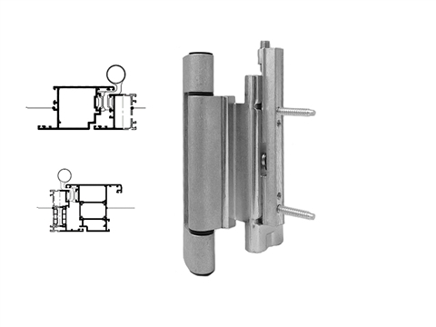 Петля дверная Stroxx роллерная ПВХ 13 мм неокрашенная