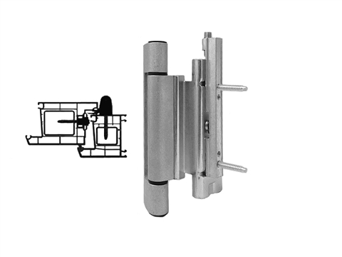 Петля дверная Stroxx роллерная ПВХ 13 мм неокрашенная