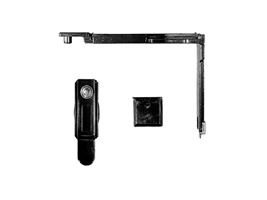 Комплект дополнительного прижима по петлевой и нижней стороне (1200-2200) черный STROXX