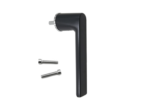 Ручка оконная безрозеточная с крепежом G 25 мм антрацит RAL7024 STROXX